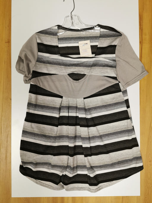 Sofi Co Striped Top - Black/White