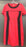 Sofi Co Short Sleeve Dress - Red/Black