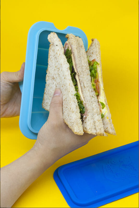 Marcus&Marcus Collapsible Sandwich Container Elephant