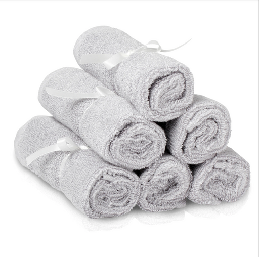 Natemia Premium Washcloths Grey
