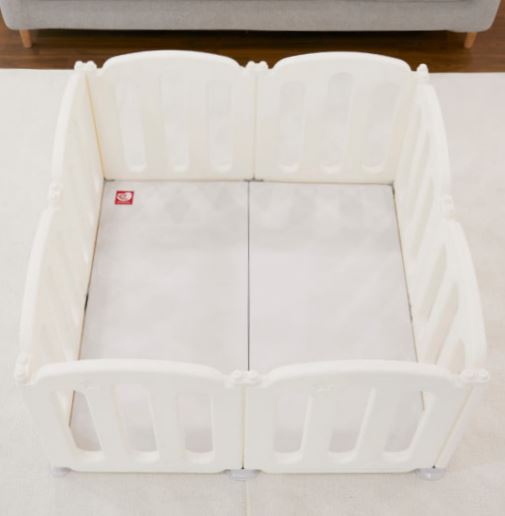 YaYa Cloud Babyroom Folding Mat #Y1956 - White - 1090mm x 1080mm x 40mm (STORE PICK-UP ONLY)