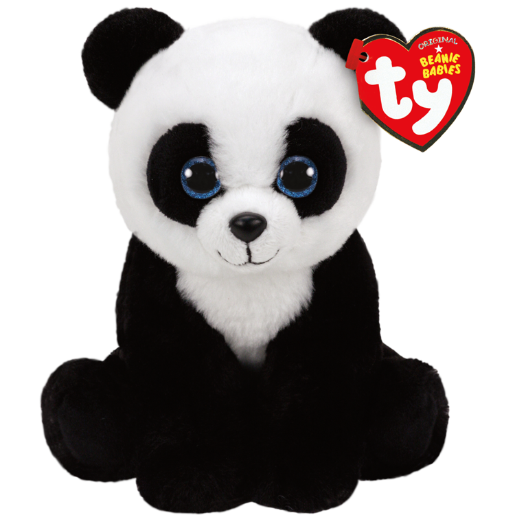 Ty Toys - Baboo - Black and White Panda (41204)