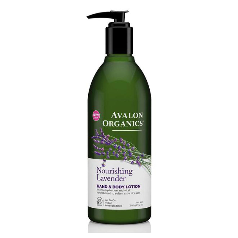 Avalon Organics Hand&Body Lotion Lavender 12 oz - CanaBee Baby