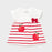 Mayoral T-Shirt Red Striped 1072