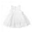 Blink Blank Floral Embroidered Bowie Princess Dress White - CanaBee Baby
