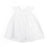 Blink Blank Embroidered Vine Little Dress Ivory 6-9m