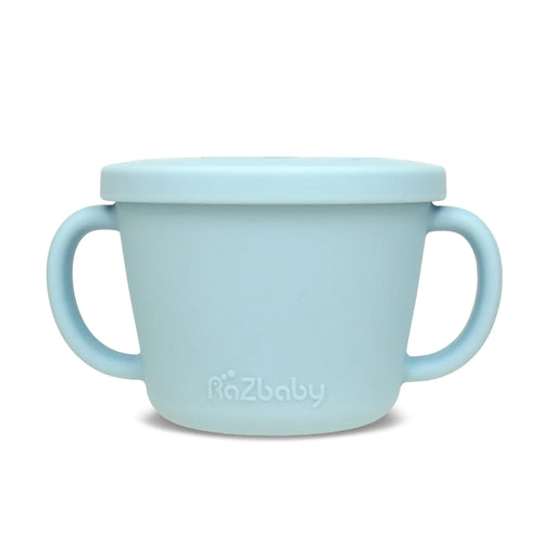 Razbaby Oso-Snack Silicone Snack Cup - Blue