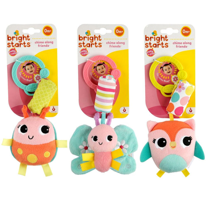 Bright Starts Chime Along Friends Take-Along Toys (Assorted) 1pc