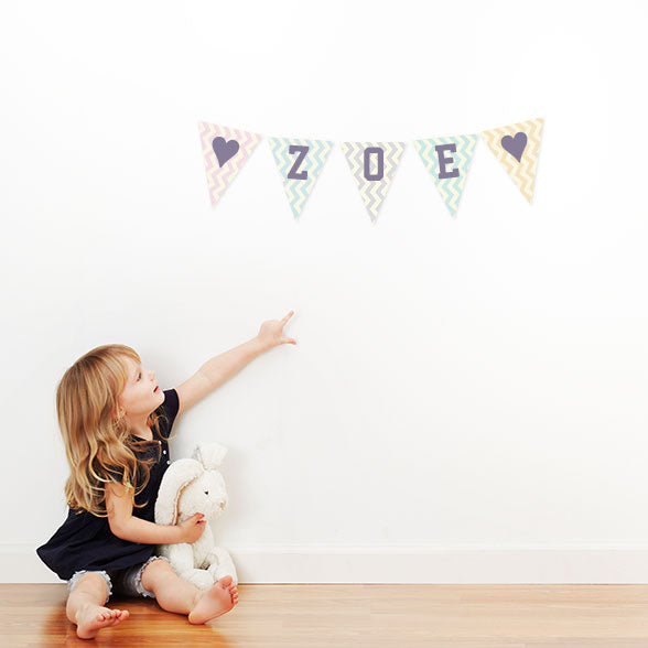 Personalized Bunting — CanaBee Baby