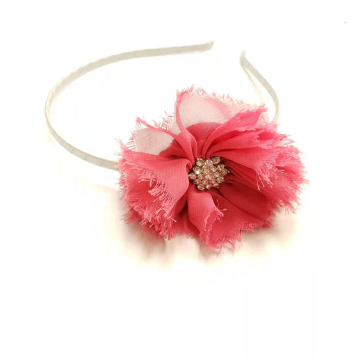 Liv and Lily Head Band - Pink Floral