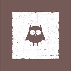 Homeworks Owl Canvas Wall Art - Brown