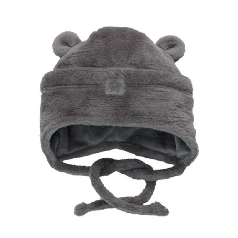 Calikids Plush Bear Hat W1617 - Grey