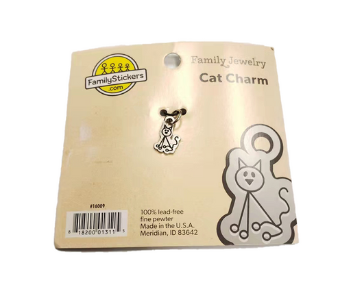Family Stickers Family Jewelry Cat Charm
