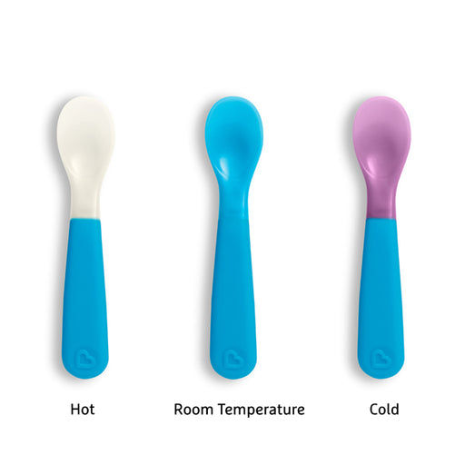 Munchkin Color Changing Toddler Forks & Spoons