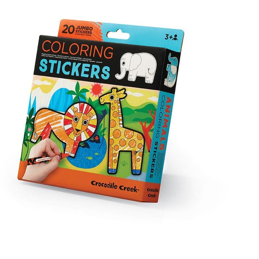 Crocodile Creek Coloring Stickers - Animals