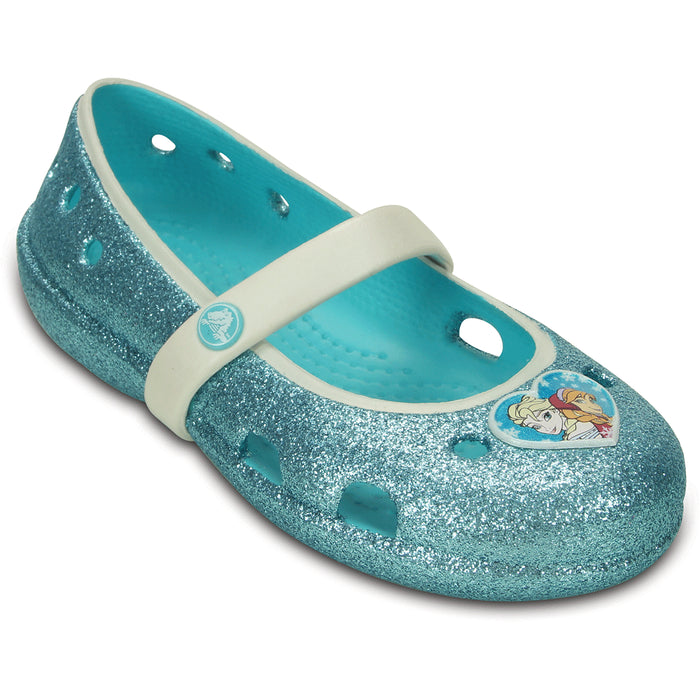 Crocs Keeley Frozen Flat Blue