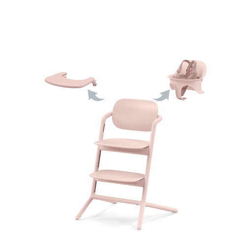 Cybex Lemo 3-in-1 High Chair - Pearl Pink
