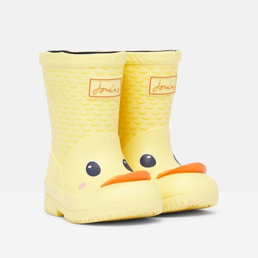 Joules Printed Baby Wellies - Yellow Duck