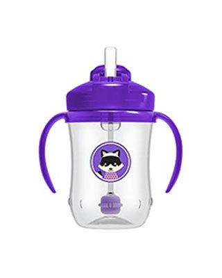 Dr Brown's Baby's First Straw Cup Purple Cat 9oz TC91031-CA