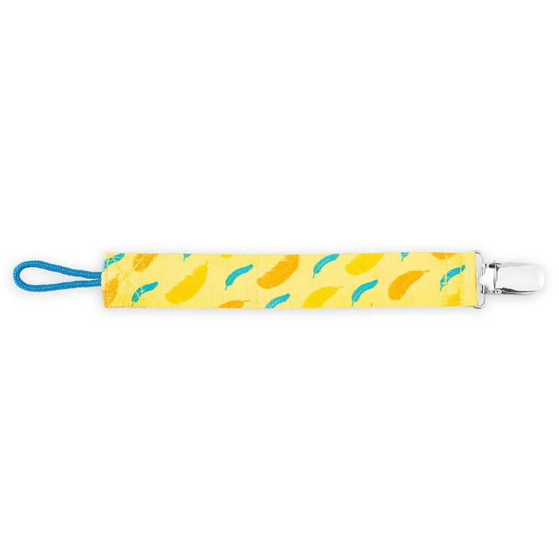 Dr Brown's Pacifier Soother Clip - Yellow