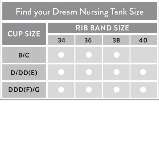 Bravado Dream Nursing Tank Black