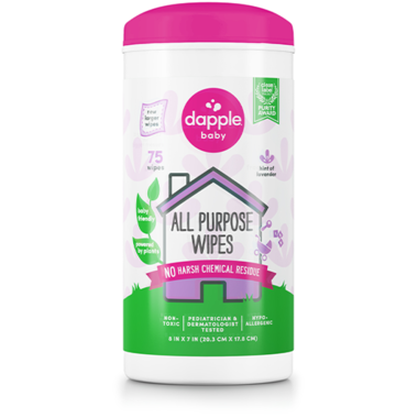 Dapple All Purpose Cleaning Wipes 75ct Lavender (80030)