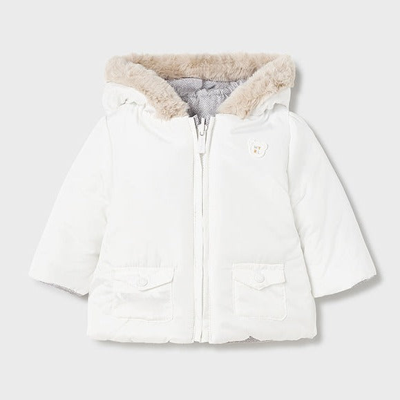 Mayoral ECOFRIENDS Reversible Coat - Off White 2401