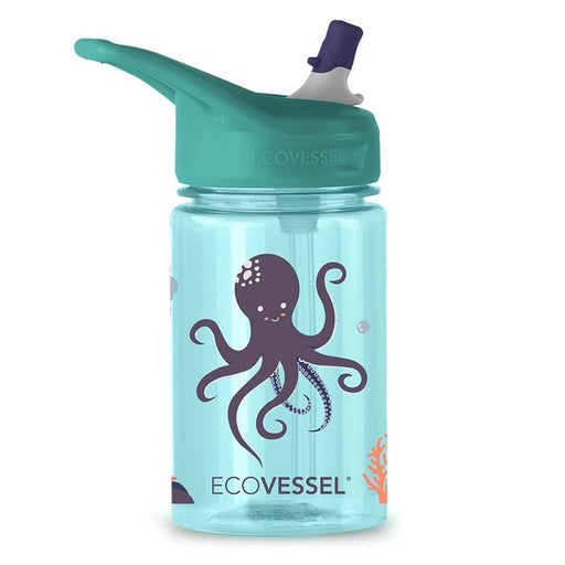 EcoVessel Splash Kids Tritan Water Bottle 12oz - Underwater