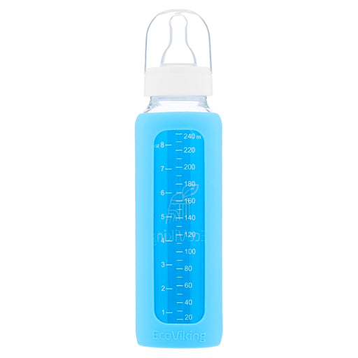 EcoViking Bottle Glass Blue 240ml 0+