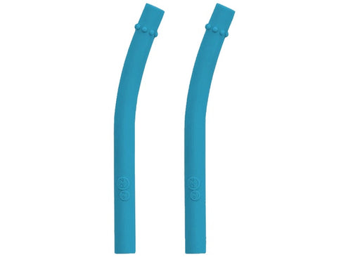 Ezpz Mini Cup + Straw Training System Straw Replacement 2-Pack - Blue