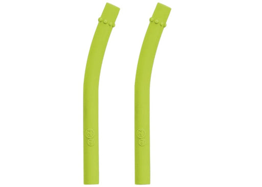 Ezpz Mini Cup + Straw Training System Straw Replacement 2-Pack - Lime