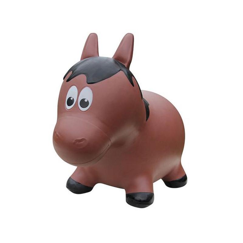 Farm Hoppers Animal Bouncers - Horse Brown - CanaBee Baby
