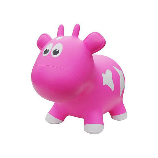 Farm Hoppers Animal Bouncers - Cow Pink - CanaBee Baby