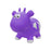 Farm Hoppers Animal Bouncers - Cow  Purple - CanaBee Baby
