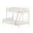 FLEXA CLASSIC Bunk Bed - White Washed (Markham In store pick-up Only)