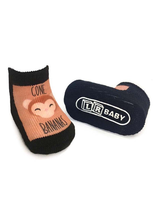 Living Royal Baby Socks Monkey 0-6m