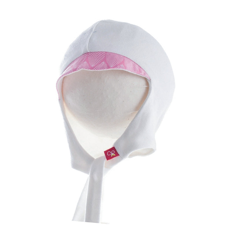 Goumi Hat Leaves Pink - CanaBee Baby