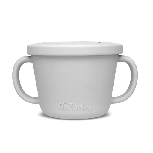 Razbaby Oso-Snack Silicone Snack Cup - Grey