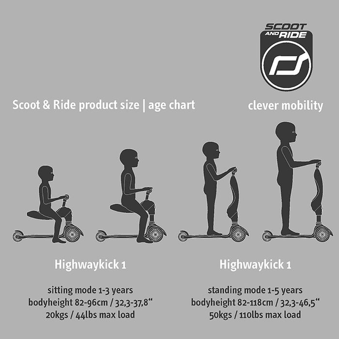 Scoot & Ride Highwaykick 1 - Steel