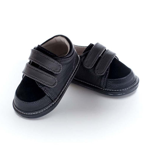 Jack & Lily My Shoes - Arlo Black/Grey - CanaBee Baby