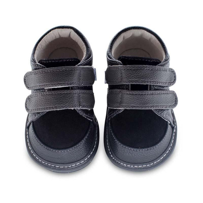 Jack & Lily My Shoes - Arlo Black/Grey - CanaBee Baby