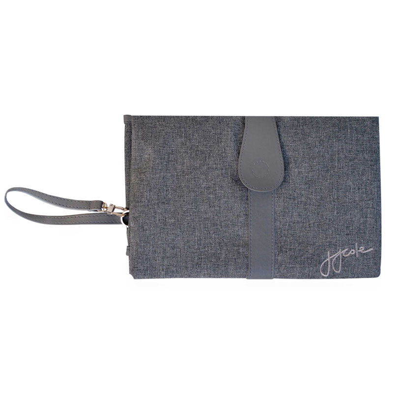 JJ Cole Changing Clutch - Gray Heather