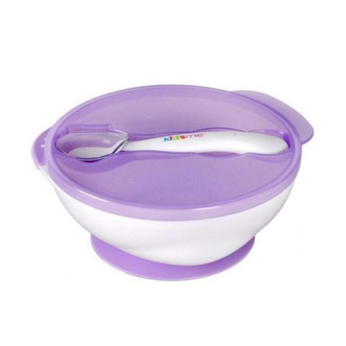 Kidsme Suction Bowl Set - Lavender