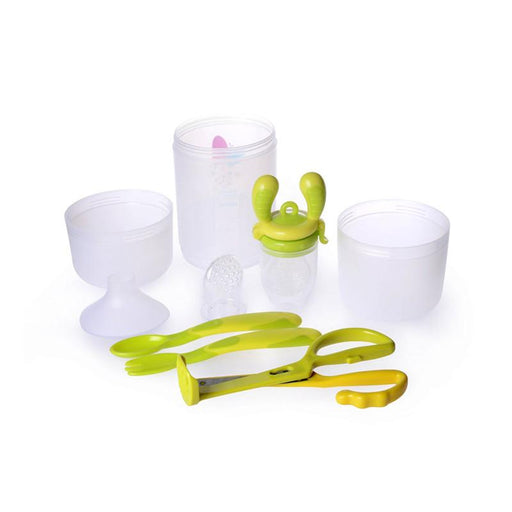Kidsme Baby Travel Set with Food Container - Lime - CanaBee Baby