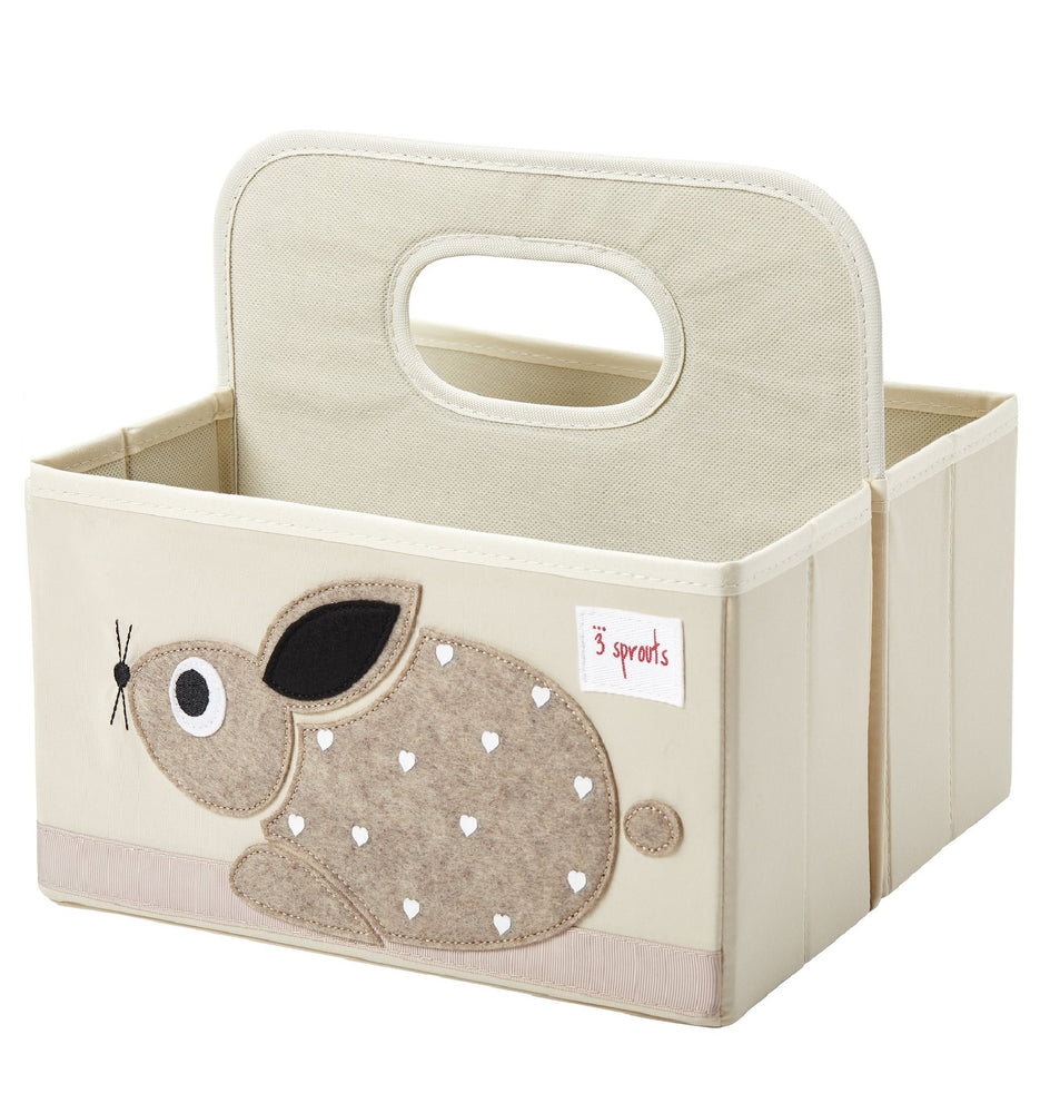 3 Sprouts Diaper Caddy Rabbit