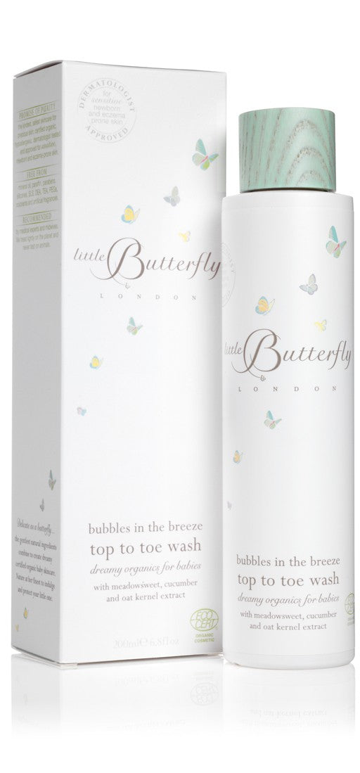 Little Butterfly Bubbles in the Breeze Top To Toe Wash 200ml