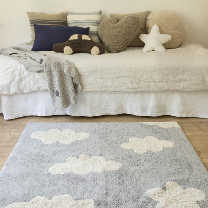 Lorena Canals Rug Clouds - Grey - CanaBee Baby