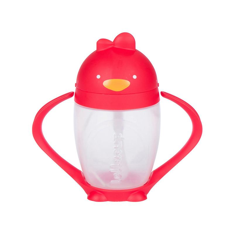 Lollaland Lollacup - Straw Sippy Cup - Red - CanaBee Baby