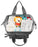 Skip Hop Mainframe Wide Open Diaper Backpack - Charcoal (9J639110)