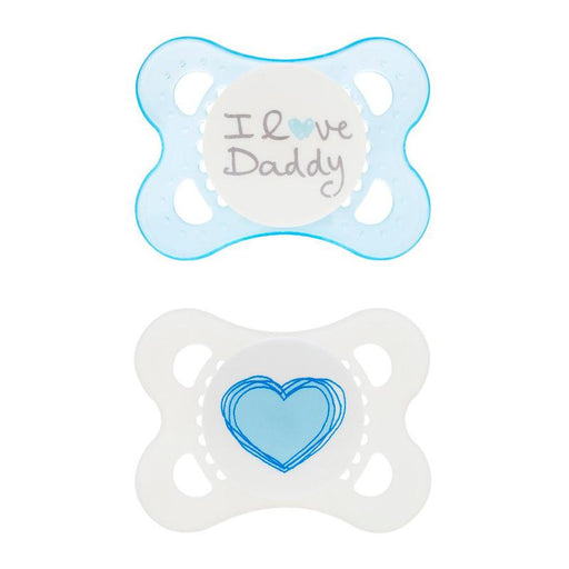 MAM Love & Affection Pacifier - Daddy Boy 0-6m - CanaBee Baby